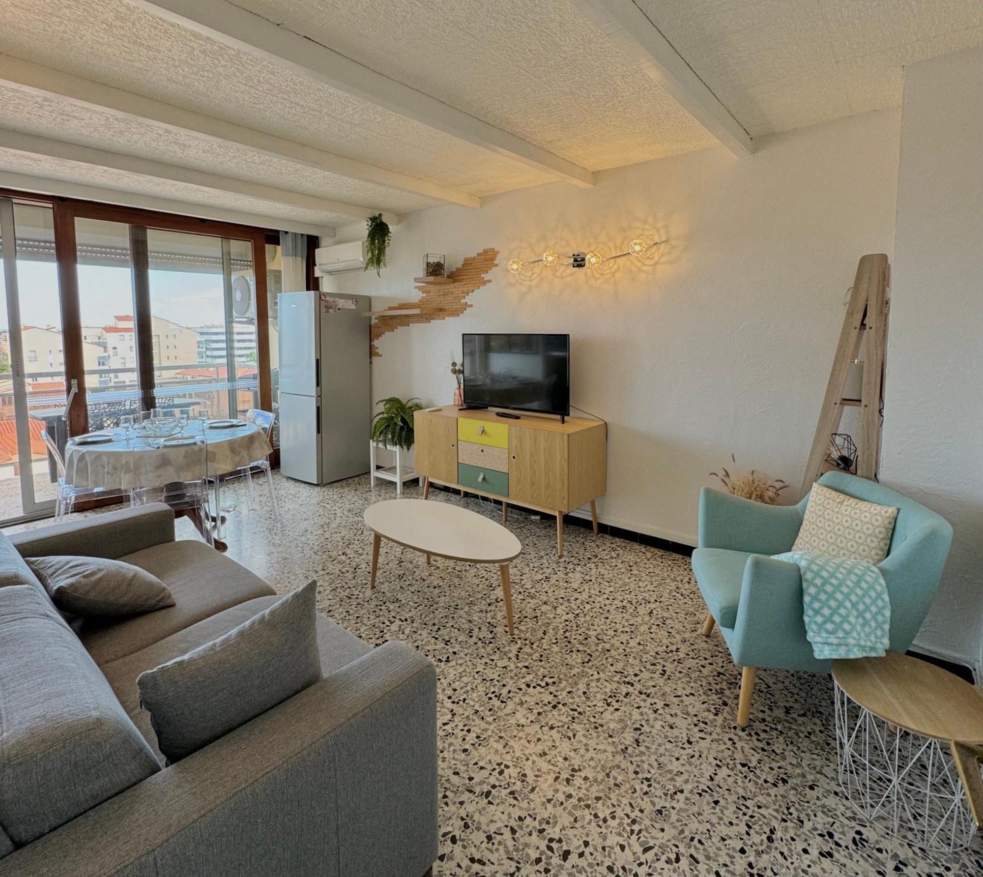 Superbe T2 200 M De La Plage 4Suf502 Ле-Баркарес Екстер'єр фото